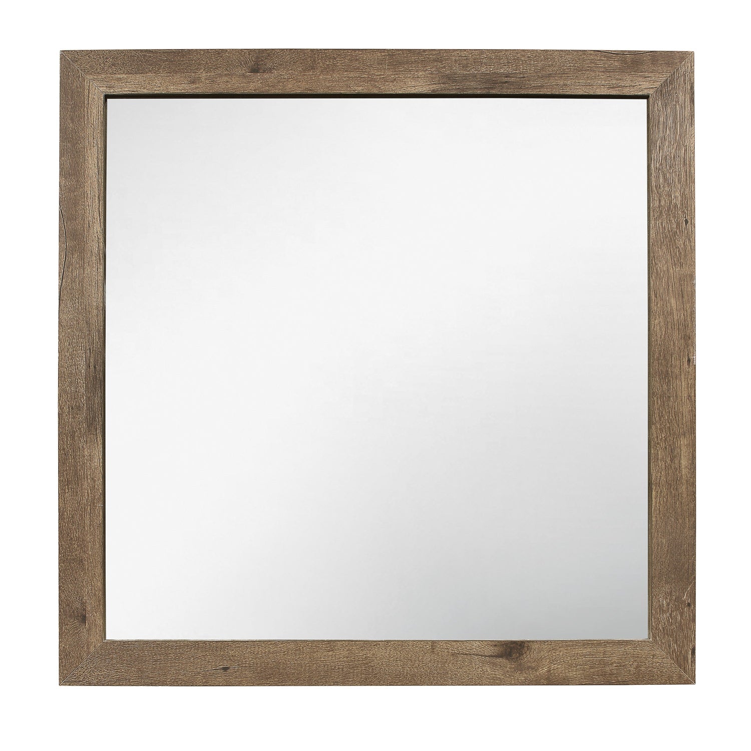 Mandan Weathered Pine Mirror (Mirror Only) - 1910-6 - Bien Home Furniture &amp; Electronics