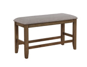 Manning Brown Counter Height Bench - 2731-BENCH - Bien Home Furniture & Electronics