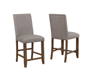 Manning Brown Counter Height Chair, Set of 2 - 2731S-24-NH - Bien Home Furniture & Electronics