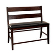 Mantello Cherry Counter Height Bench - 5547-24BH - Bien Home Furniture & Electronics
