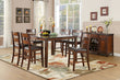 Mantello Cherry Extendable Counter Height Set - SET | 5547-36 | 5547-24(2) | 5547-24BH - Bien Home Furniture & Electronics