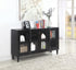 Mapleton Black 4-Door Accent Cabinet - 950780 - Bien Home Furniture & Electronics