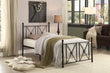 Mardelle Black Twin Metal Platform Bed - 2047TBK-1 - Bien Home Furniture & Electronics