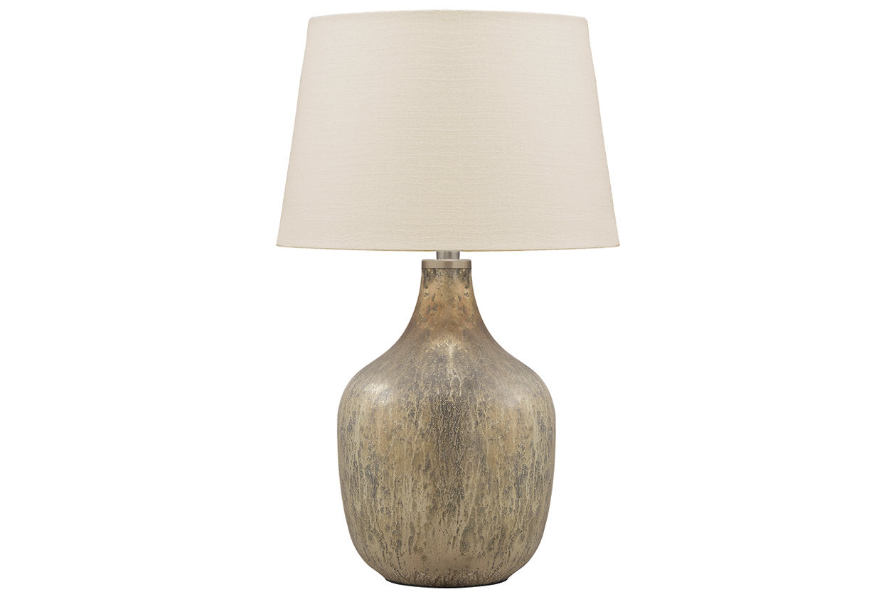 Mari Gray/Gold Finish Table Lamp - L430664 - Bien Home Furniture &amp; Electronics