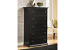 Maribel Black Chest of Drawers - B138-46 - Bien Home Furniture & Electronics