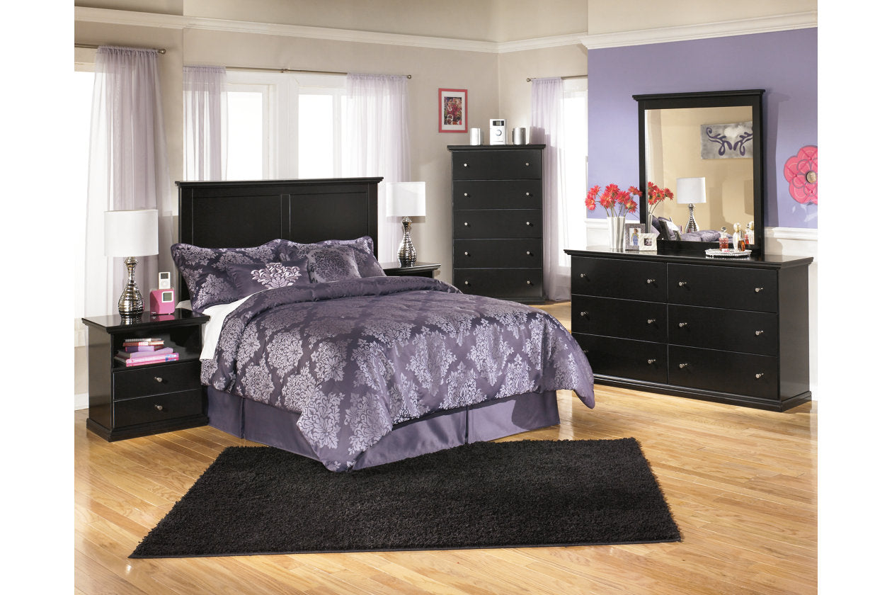 Maribel Black Chest of Drawers - B138-46 - Bien Home Furniture &amp; Electronics