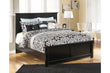 Maribel Black King Panel Bed - SET | B138-56 | B138-58 | B138-97 - Bien Home Furniture & Electronics