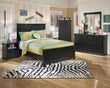 Maribel Black Panel Youth Bedroom Set - SET | B138-52 | B138-53 | B138-83 | B138-91 | B138-46 - Bien Home Furniture & Electronics