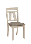Maribelle Chalk/Gray Side Chair, Set of 2 - 2158CG-S - Bien Home Furniture & Electronics