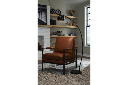 Marinel Black Floor Lamp - L206001 - Bien Home Furniture &amp; Electronics
