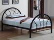 Marjorie Twin Bed Black - 2389B - Bien Home Furniture & Electronics