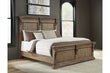 Markenburg Brown King Panel Bed - SET | B770-56 | B770-58 | B770-97 - Bien Home Furniture & Electronics