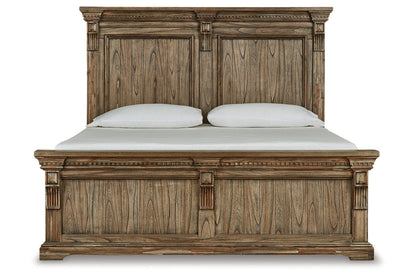 Markenburg Brown King Panel Bed - SET | B770-56 | B770-58 | B770-97 - Bien Home Furniture &amp; Electronics