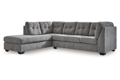 Marleton Gray 2-Piece Sectional with Chaise - 55305S1 - Bien Home Furniture &amp; Electronics