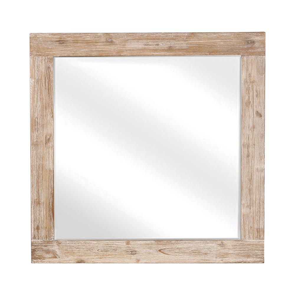 Marlow Rough Sawn Multi Rectangular Mirror - 215764 - Bien Home Furniture &amp; Electronics