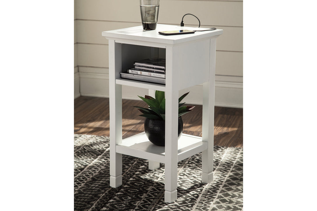 Marnville White Accent Table - A4000090 - Bien Home Furniture &amp; Electronics