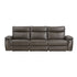 Maroni Dark Brown Leather Power Double Reclining Sofa - 8259RFDB-3PWH* - Bien Home Furniture & Electronics