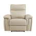 Maroni Taupe Leather Power Reclining Chair - 8259RFTP-1PWH - Bien Home Furniture & Electronics