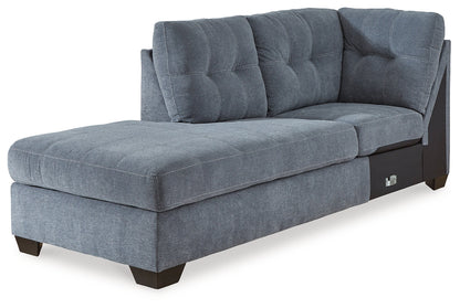 Marrelton Denim Left-Arm Facing Corner Chaise - 5530316 - Bien Home Furniture &amp; Electronics