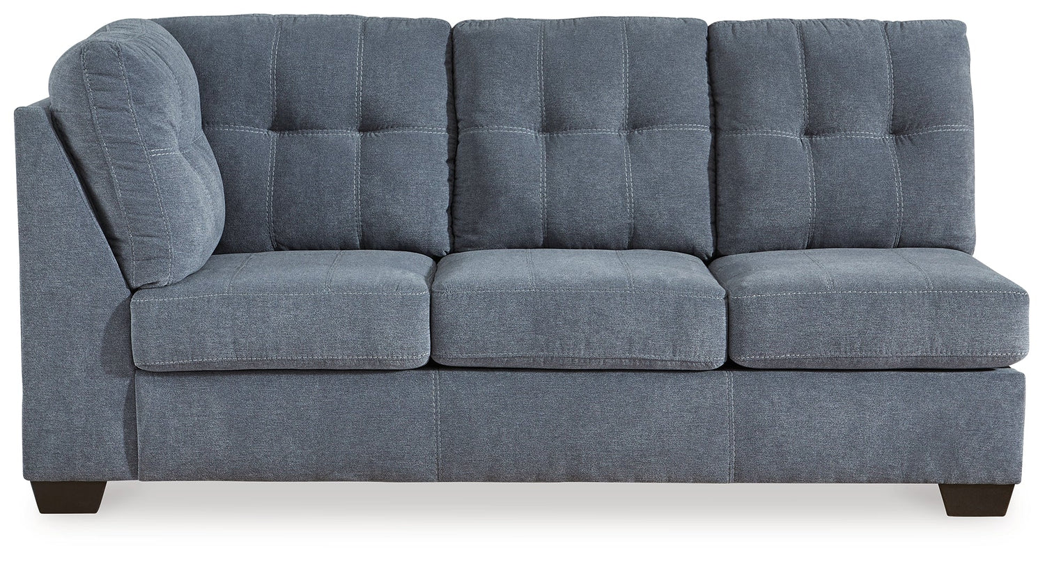 Marrelton Denim Left-Arm Facing Sofa - 5530366 - Bien Home Furniture &amp; Electronics
