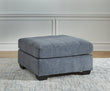 Marrelton Denim Oversized Accent Ottoman - 5530308 - Bien Home Furniture & Electronics