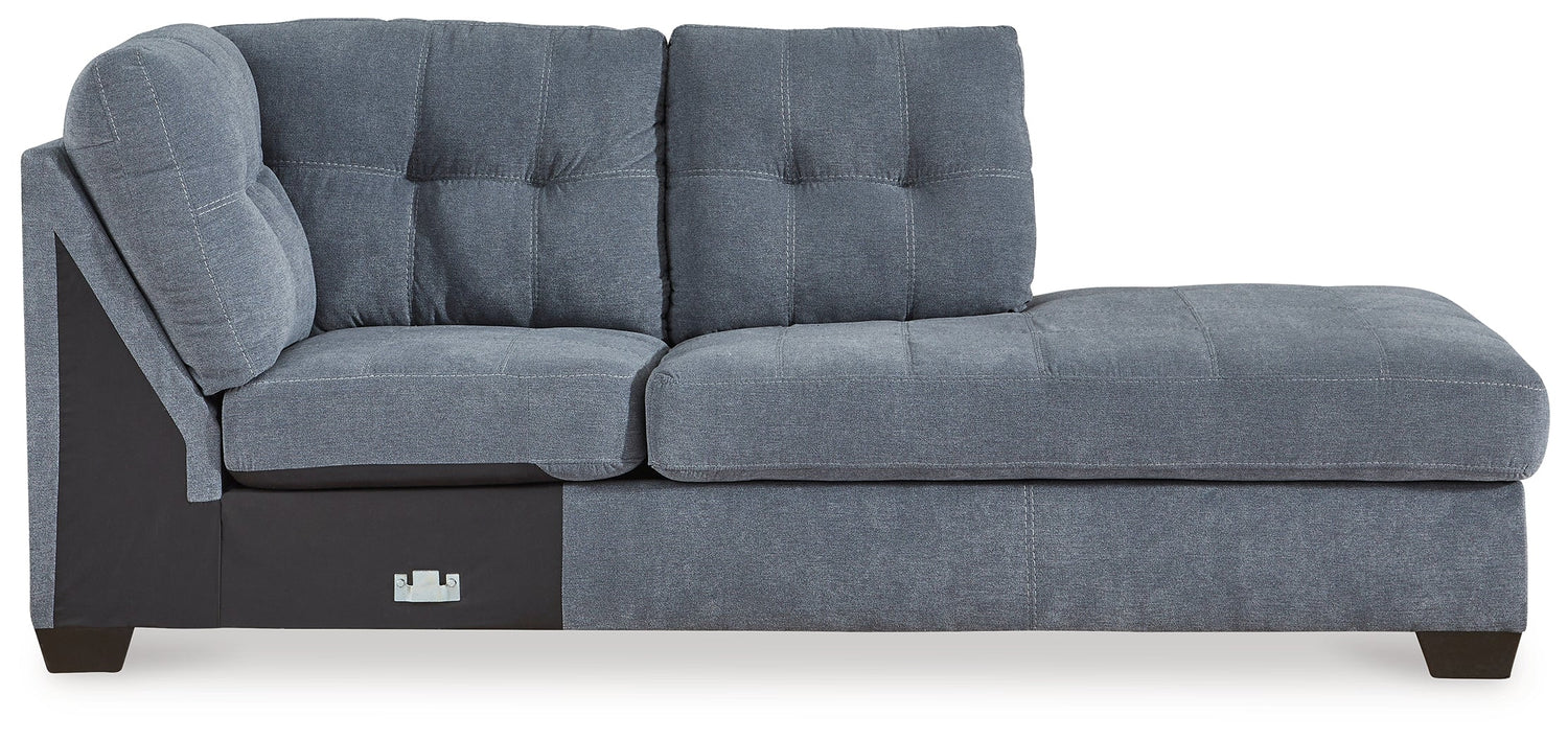 Marrelton Denim Right-Arm Facing Corner Chaise - 5530317 - Bien Home Furniture &amp; Electronics