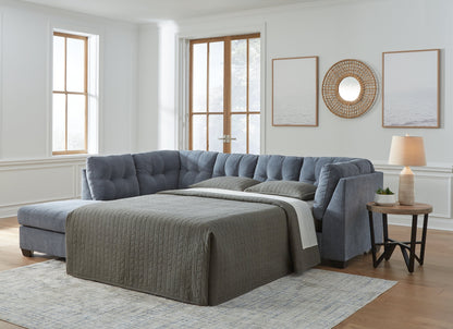Marrelton Denim Right-Arm Facing Full Sofa Sleeper - 5530383 - Bien Home Furniture &amp; Electronics
