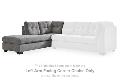Marrelton Gray Left-Arm Facing Corner Chaise - 5530516 - Bien Home Furniture &amp; Electronics