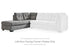 Marrelton Gray Left-Arm Facing Corner Chaise - 5530516 - Bien Home Furniture & Electronics