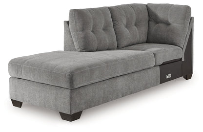 Marrelton Gray Left-Arm Facing Corner Chaise - 5530516 - Bien Home Furniture &amp; Electronics