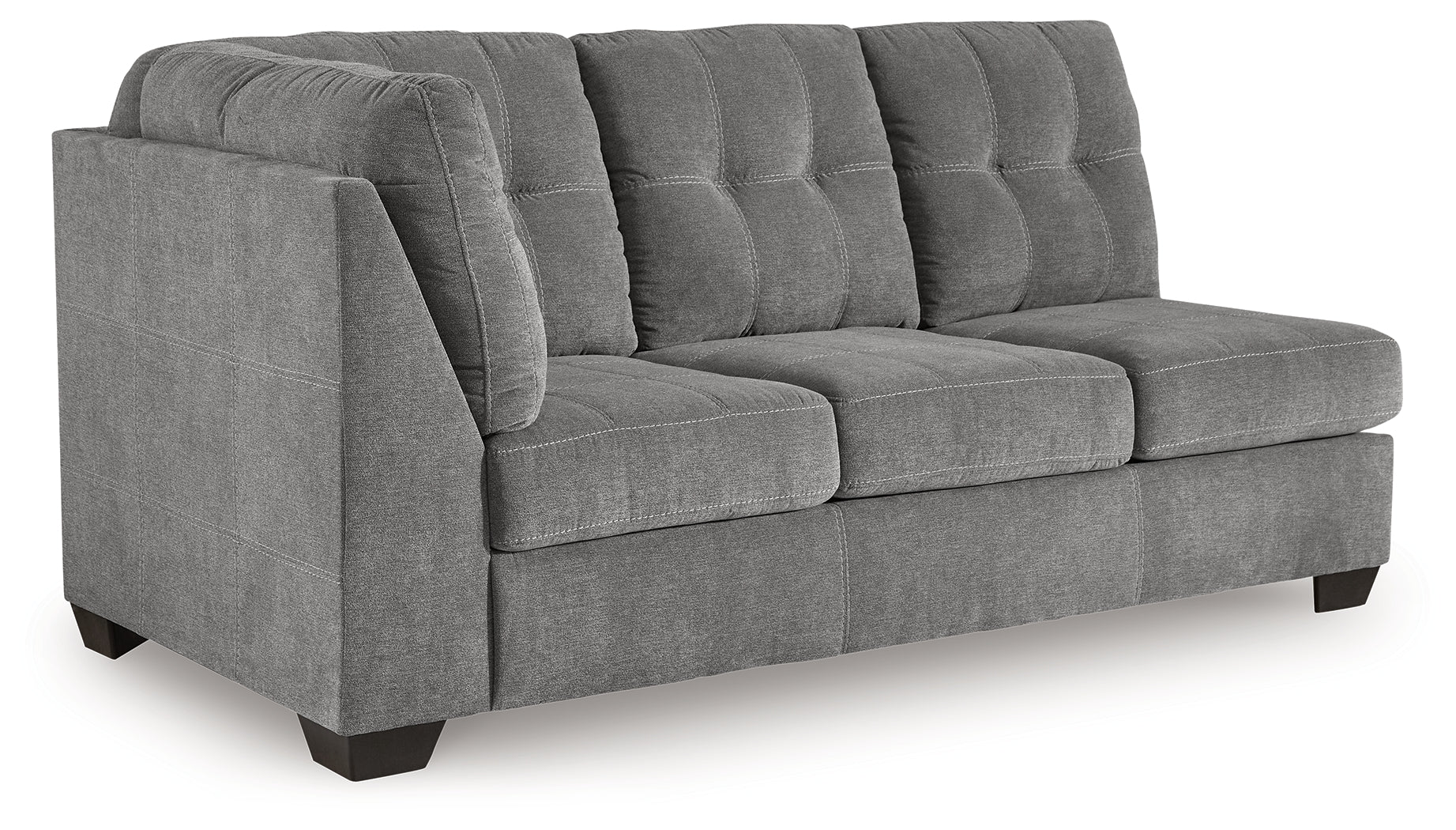 Marrelton Gray Left-Arm Facing Sofa - 5530566 - Bien Home Furniture &amp; Electronics