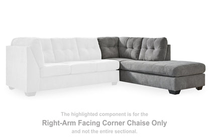 Marrelton Gray Right-Arm Facing Corner Chaise - 5530517 - Bien Home Furniture &amp; Electronics