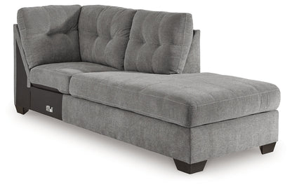 Marrelton Gray Right-Arm Facing Corner Chaise - 5530517 - Bien Home Furniture &amp; Electronics