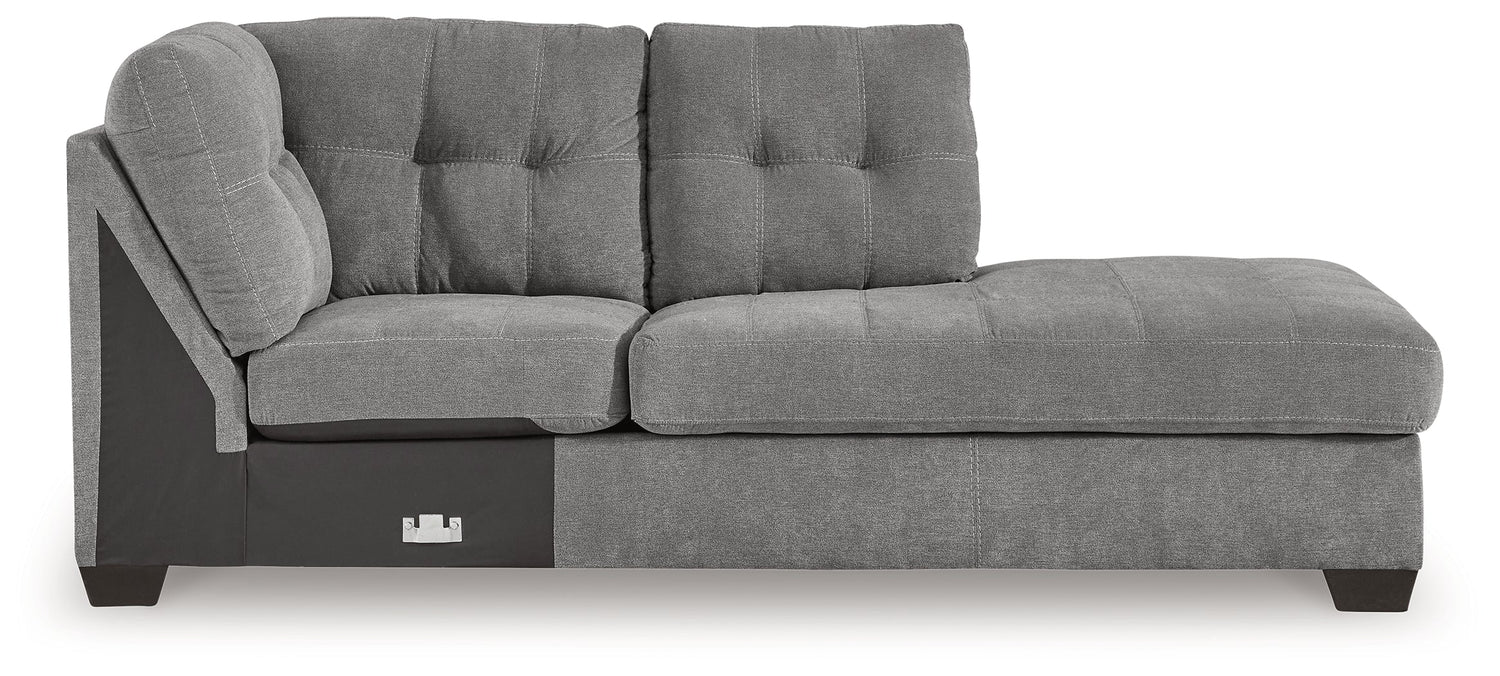 Marrelton Gray Right-Arm Facing Corner Chaise - 5530517 - Bien Home Furniture &amp; Electronics