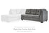 Marrelton Gray Right-Arm Facing Sofa - 5530567 - Bien Home Furniture & Electronics
