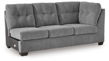 Marrelton Gray Right-Arm Facing Sofa - 5530567 - Bien Home Furniture &amp; Electronics