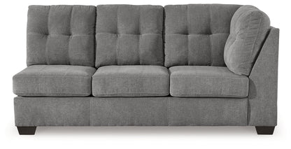 Marrelton Gray Right-Arm Facing Sofa - 5530567 - Bien Home Furniture &amp; Electronics