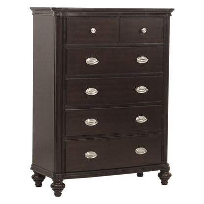 Marston Dark Cherry Chest - 2615DC-9 - Bien Home Furniture &amp; Electronics