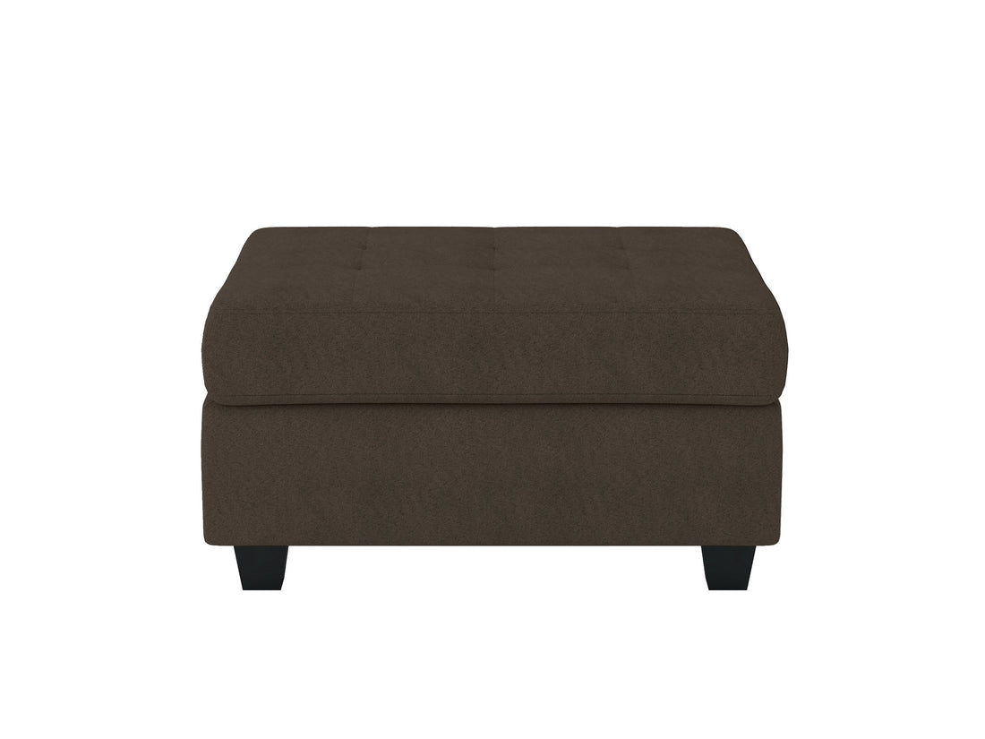 Maston Chocolate Ottoman - 9507CHC-4 - Bien Home Furniture & Electronics