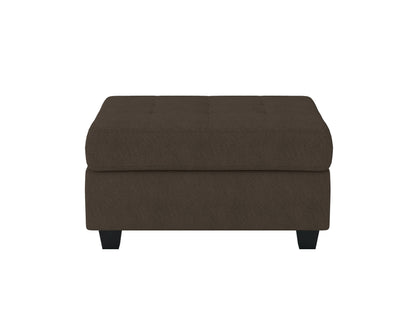 Maston Chocolate Ottoman - 9507CHC-4 - Bien Home Furniture &amp; Electronics