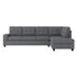 Maston Dark Gray 2-Piece Reversible Sectional with Drop-Down Cup Holders - 9507DGY*SC - Bien Home Furniture & Electronics