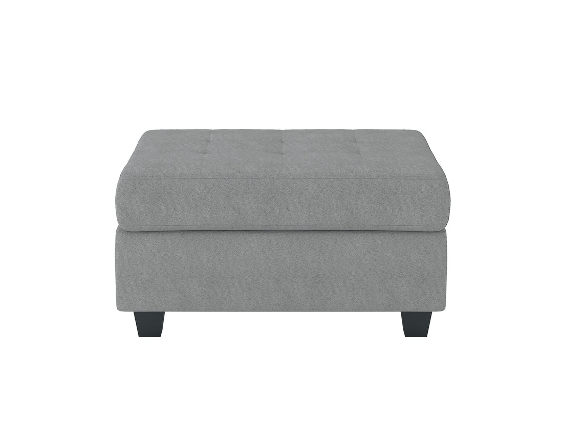 Maston Light Gray Ottoman - 9507GRY-4 - Bien Home Furniture & Electronics