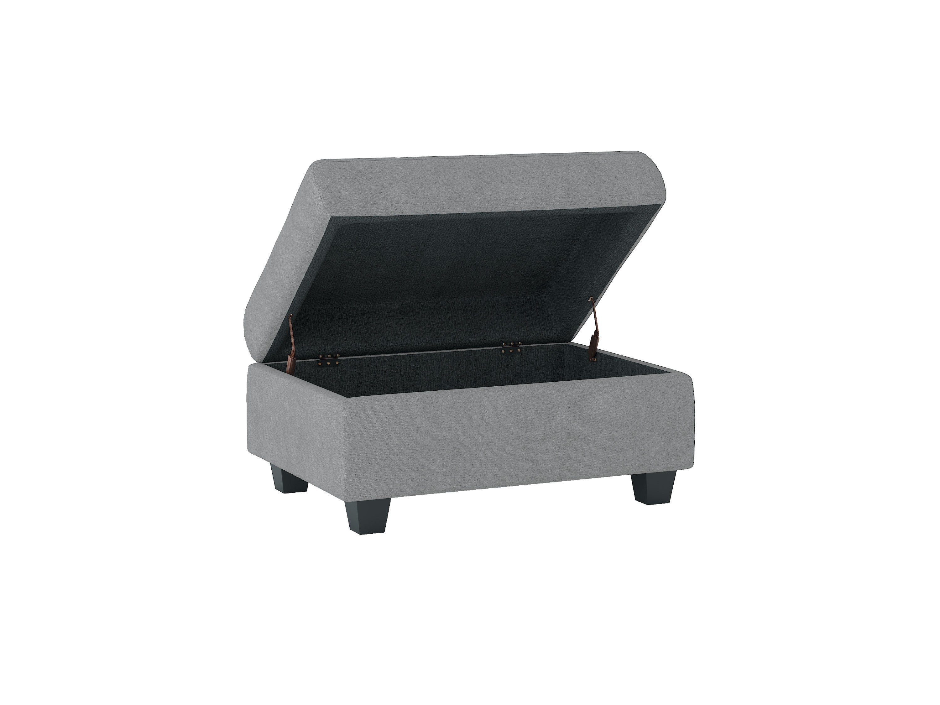 Maston Light Gray Ottoman - 9507GRY-4 - Bien Home Furniture &amp; Electronics