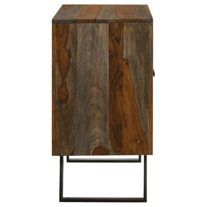 Mathis Sheesham Gray Sled Base Accent Cabinet - 969517 - Bien Home Furniture &amp; Electronics