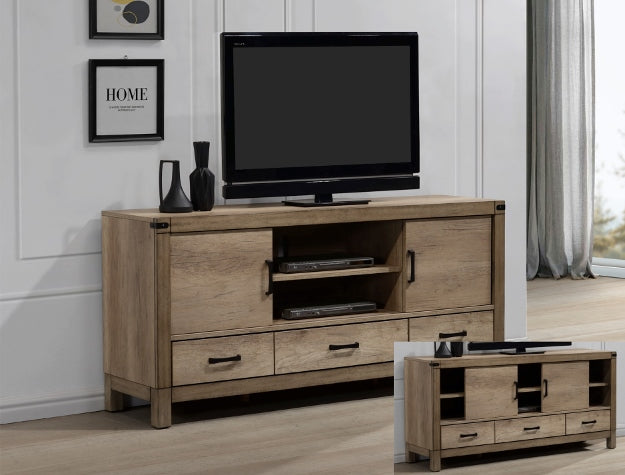 Matteo Light Brown 68&quot; TV Stand - B3200-7 - Bien Home Furniture &amp; Electronics