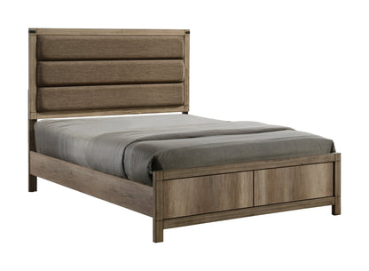 Matteo Melamine King Upholstered Panel Bed - SET | B3200-K-HBFB | B3200-KQ-RAIL - Bien Home Furniture &amp; Electronics