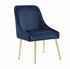 Mayette Dark Ink Blue Side Chairs, Set of 2 - 192492 - Bien Home Furniture & Electronics