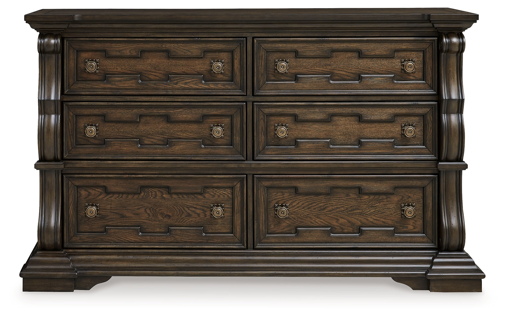 Maylee Dark Brown Dresser - B947-31 - Bien Home Furniture &amp; Electronics