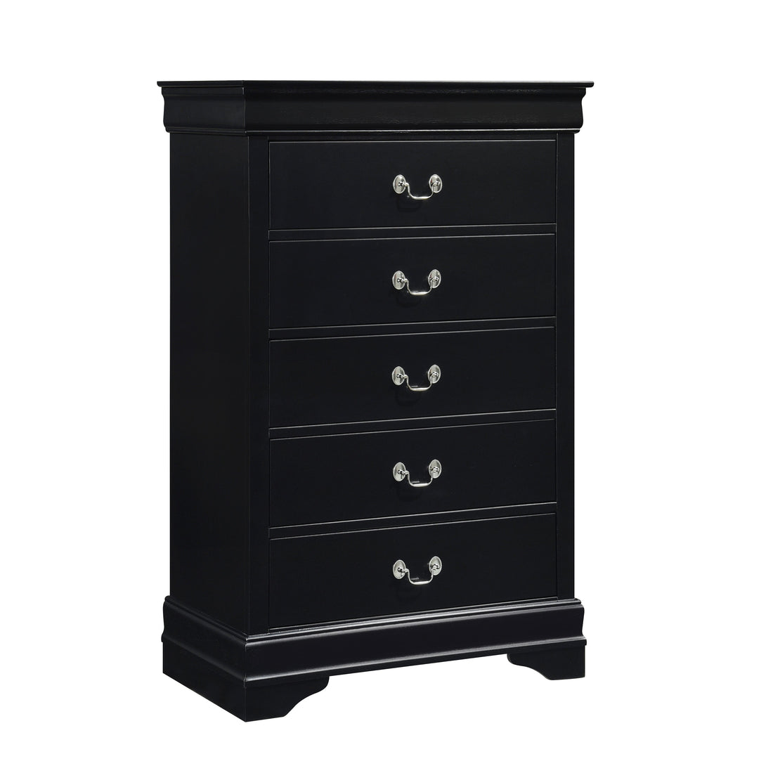 Mayville Black Chest - 2147BK-9 - Bien Home Furniture &amp; Electronics