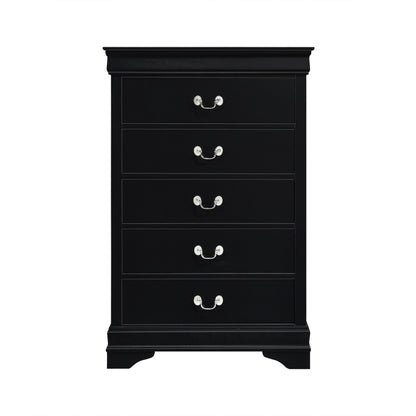 Mayville Black Chest - 2147BK-9 - Bien Home Furniture &amp; Electronics